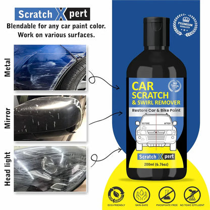 ScratchXpert Car Scratch Removal Cream - Restores Your Car Shine Instantly